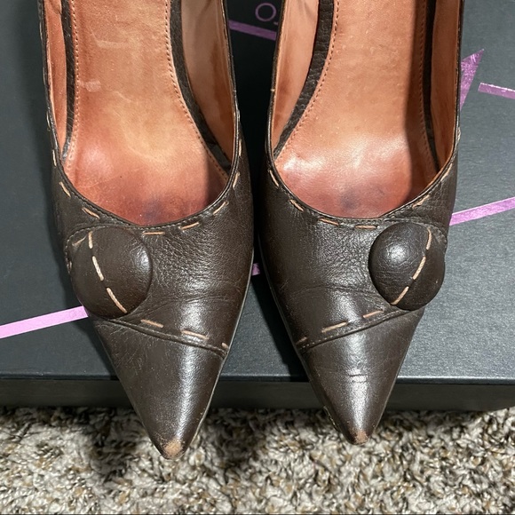 Vince Camuto tumbled leather heel 6.5 - Picture 3 of 5
